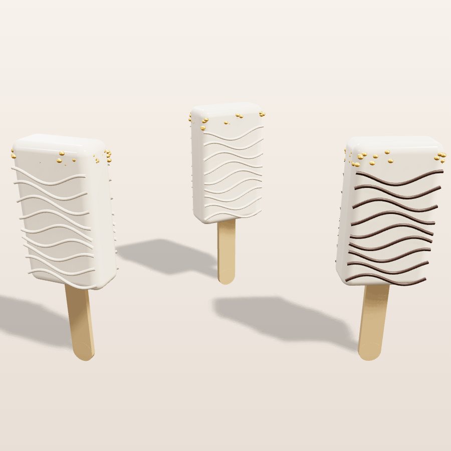Cakesicles — 3D cake model